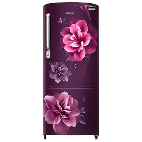 Samsung 223L 3 Star Inverter Direct-Cool Single Door Refrigerator Appliance (24C2723CRCamellia Purple)